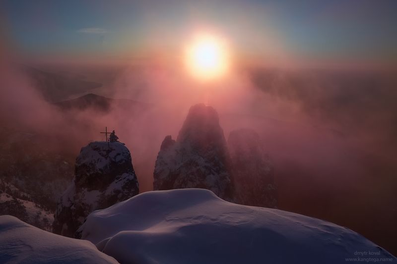 дмитр коваль, гималаи и крым вне треков, пейзаж как магия Восход Солнца на Третьей планете фото превью