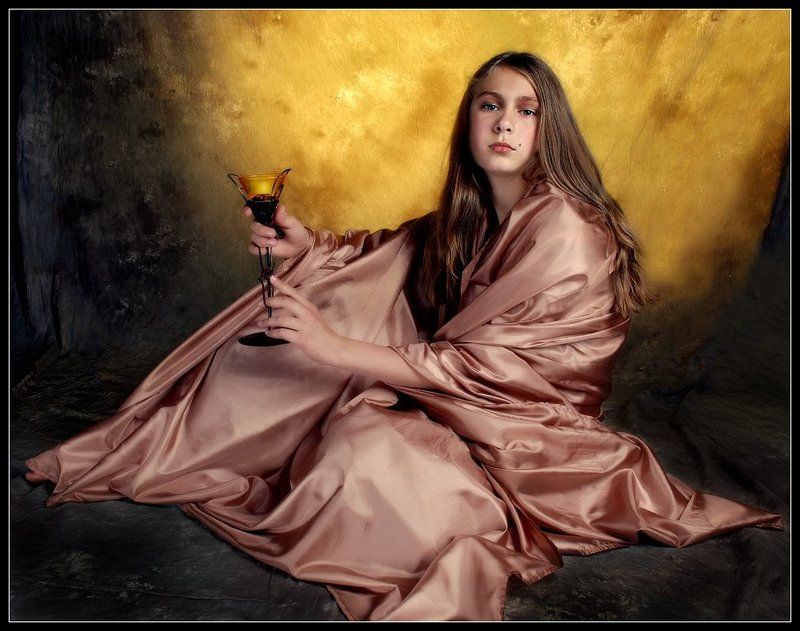 портрет, девушка, студия Екатеринаphoto preview