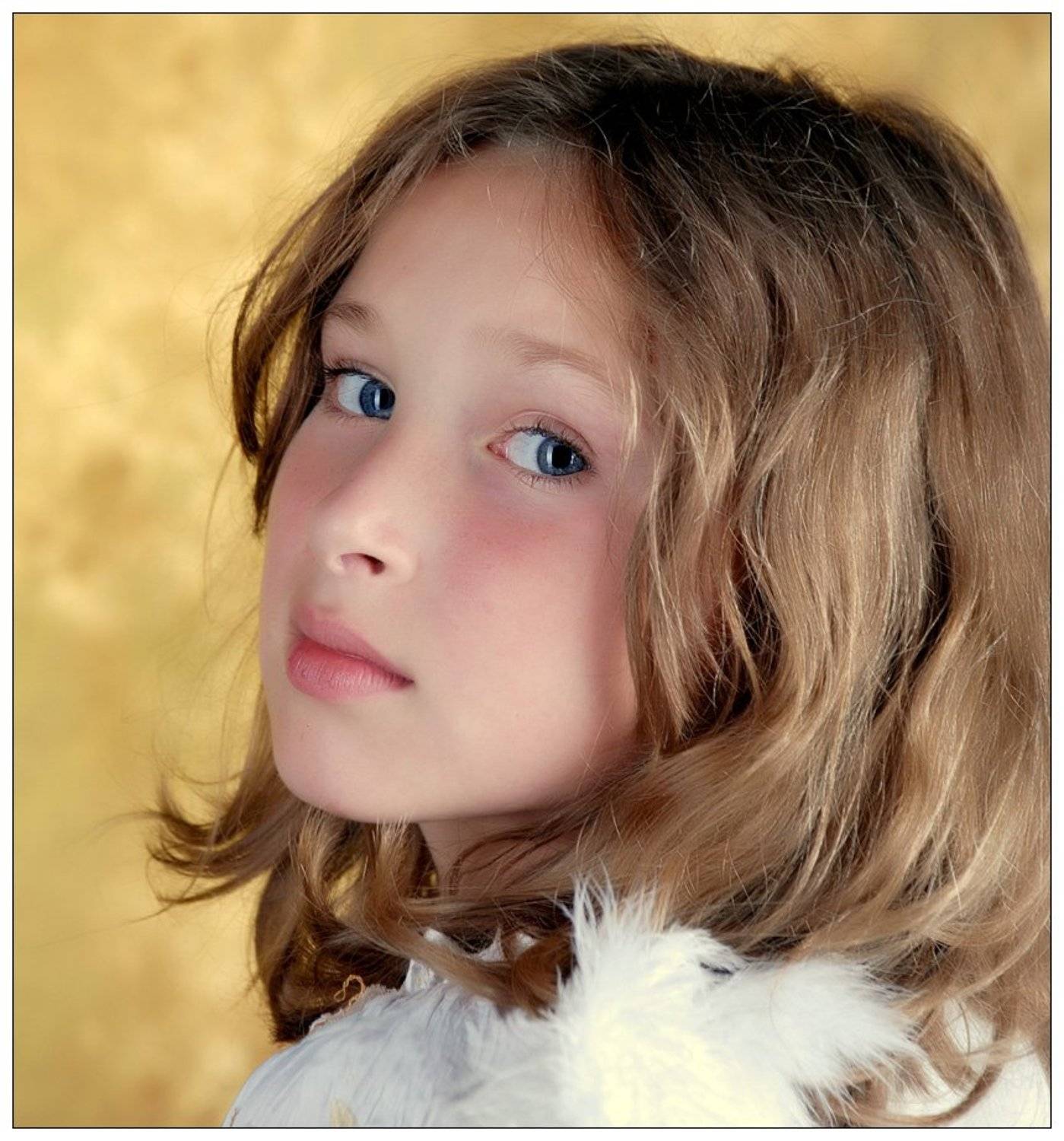 портрет, девочка, студия, Юлия