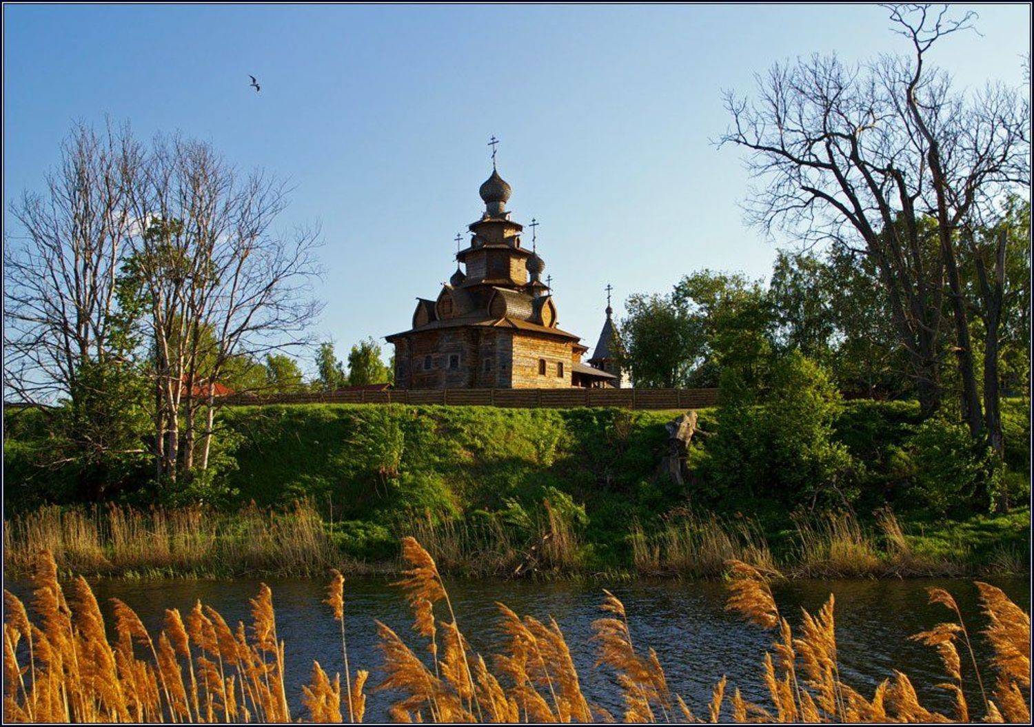 суздаль, церковь, река, крест, Алёна