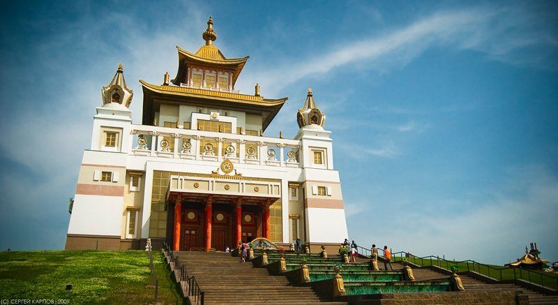 хурул, город, элиста, буддизм Золотая обитель Будды Шакьямуниphoto preview