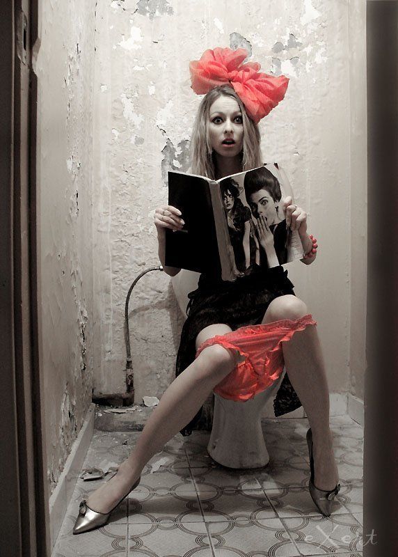 туалет, юмор, журнал Самая читающая странаphoto preview