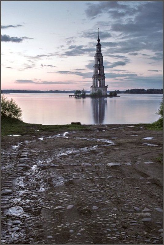 Засыпающий Калязин...photo preview