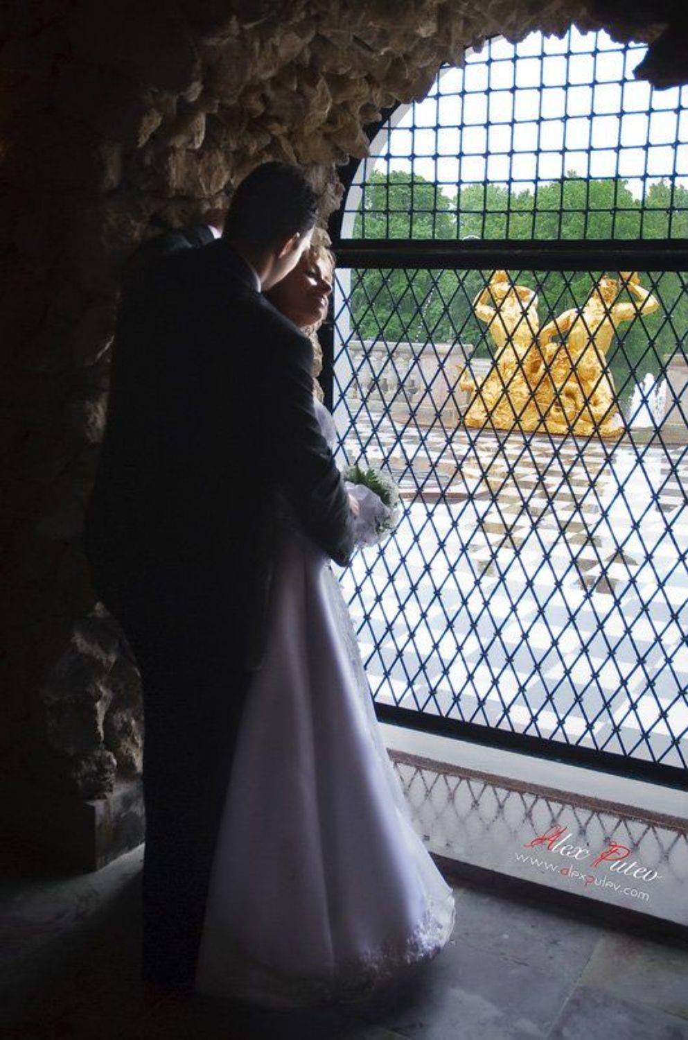 свадьба,петергоф,путешествие,молодожены, Александр Путев