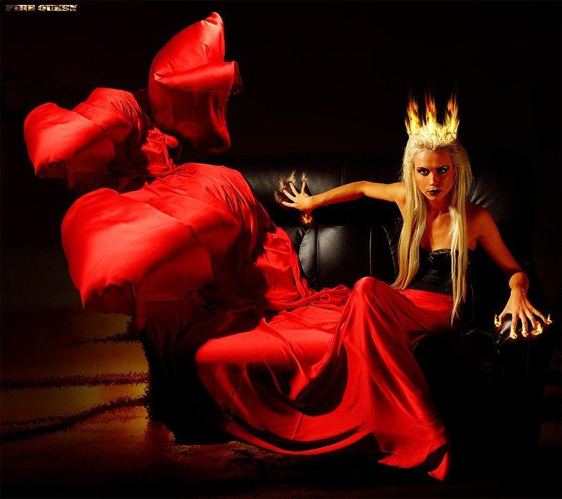 огонь, королева, пламя Fire Queenphoto preview