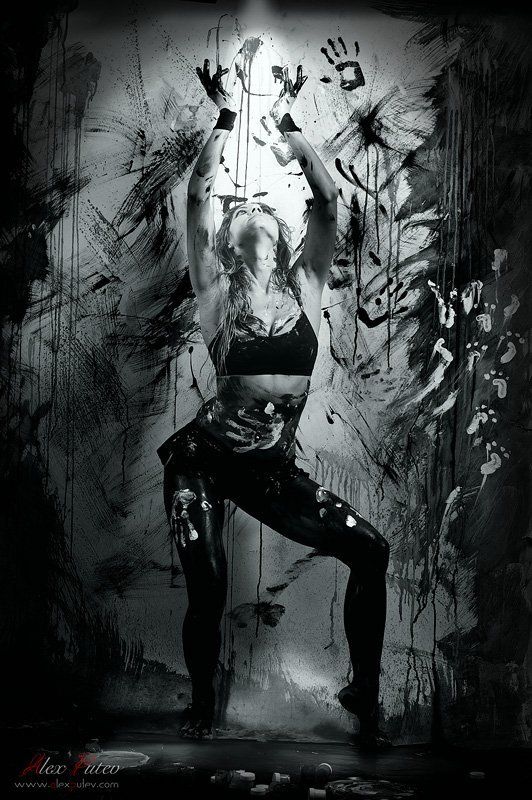 девушка,студия,творчество,свет,тень Свет далекой звезды ...photo preview