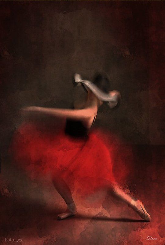 Красный танец. Танго.photo preview