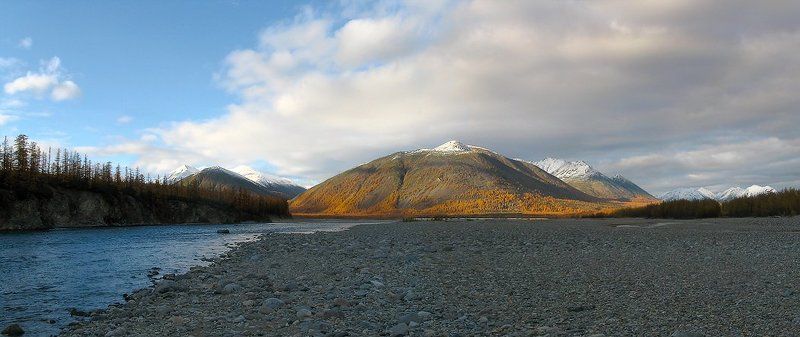хабаровский край, река, ульбея, горы Ульбея. Прощаниеphoto preview