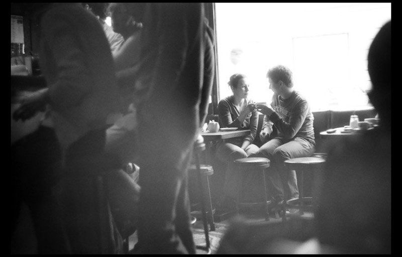 кафе, пленка, чб, пара, портрет Люди как людиphoto preview