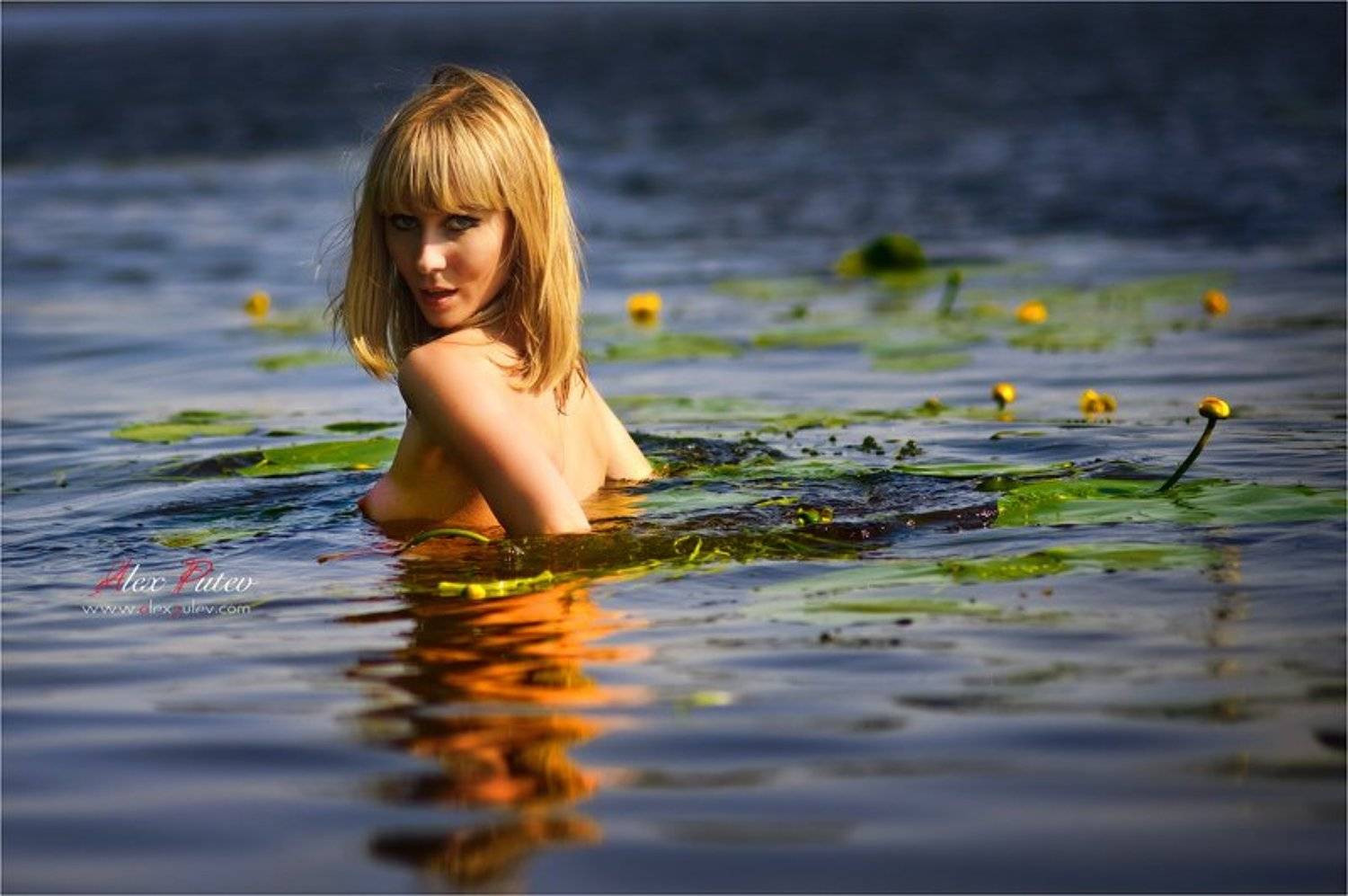 ундина,вода,девушка,лето,солнце, Александр Путев