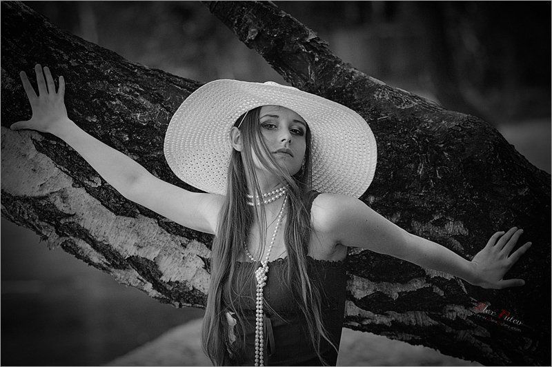 ирина,захарова,лето,черное,белое Черно белое настроение ...photo preview