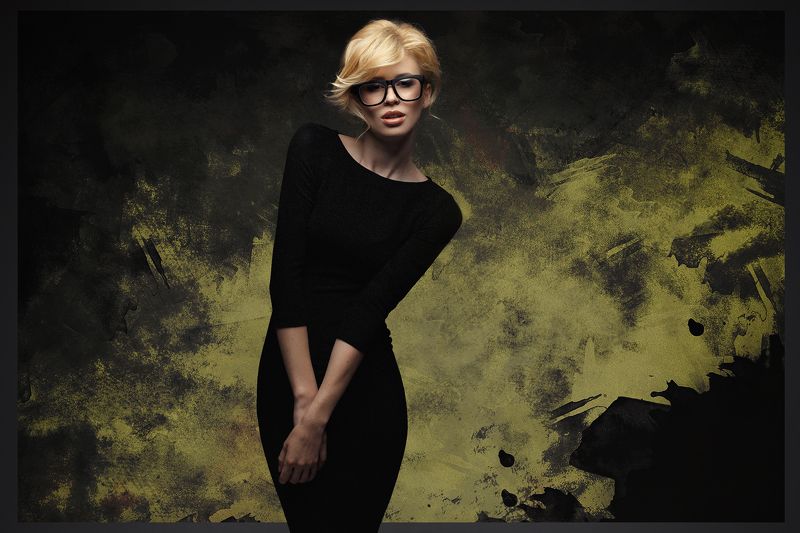 girl. model, light, studio, blond ***photo preview