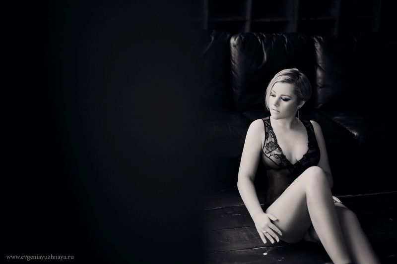 девушка, ню, чб,  ***photo preview