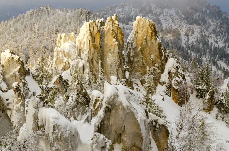 Таганай, Перья свет на Перьяхphoto preview