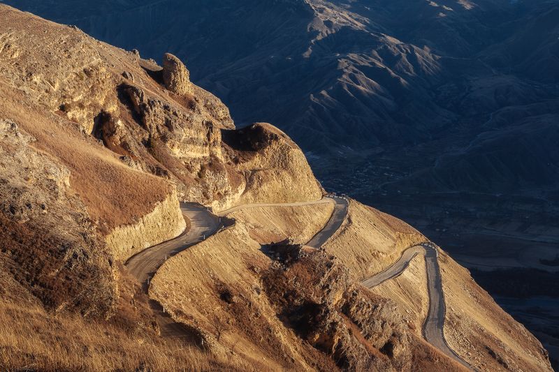 дагестан Дороги Дагестана. Хунзахский район.photo preview