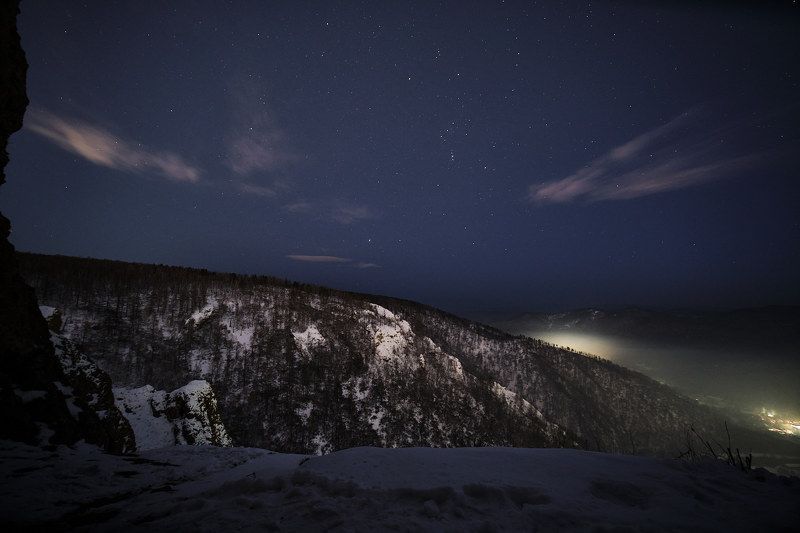 торгашинский хребет, красноярск Ночьphoto preview