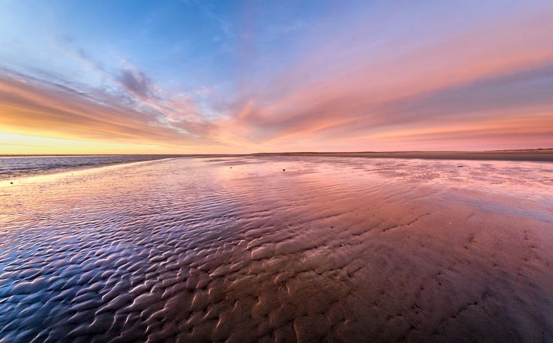 явай, арктика, заполярье, карское море, маре, север Закат перед штормомphoto preview