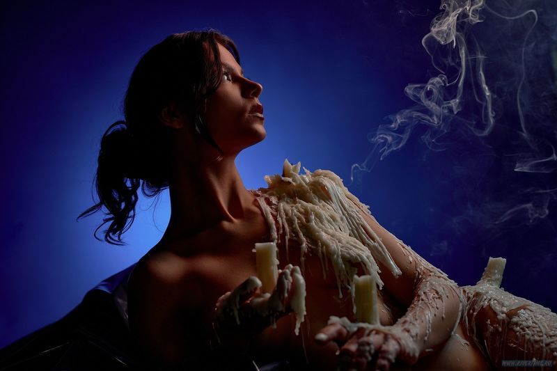 woman; naked; candle; wax; burn; sexy; seductive; nude; neon; light; female; calm; sensual; glow; illuminate; art; flame; tranquil; slim; body; serene; peaceful; fire; model; erotic; grace; creative; lying; hot; floor; melt; provocative; luminous; intimat Nude lady in wax and smoke from extinguished candles  фото превью