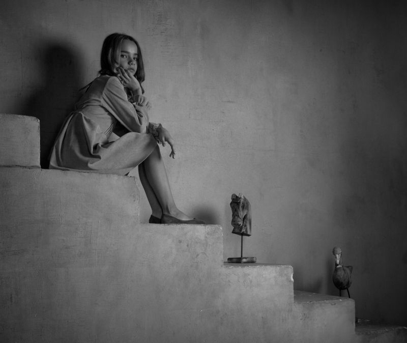 дети, концептуальное, детская фотосессия, семейная фотосессия, студийная фотосессия, семейная фотография Виолеттаphoto preview