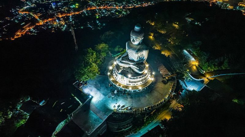 пхукет, таиланд, будда, большой, ночь Большой Буддаphoto preview