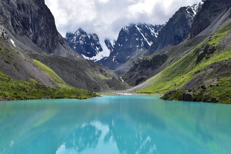 путешествие, пейзаж, природа, горы, озера Каракабакские озераphoto preview