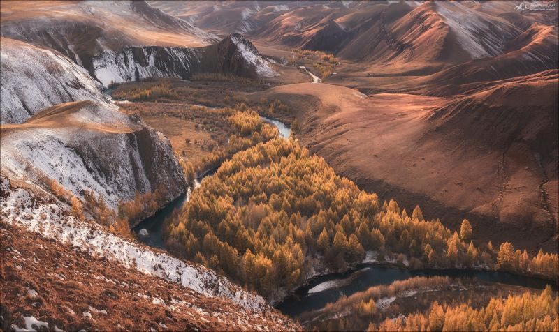 алтай, горный алтай, урочище кокоря, ущелье кокоря, долина реки кызылшин,юстыд, кӧгӧрӱ, юстыт, кокоря, кош-агач, фототур на алтай Кокоря и первый снег ..photo preview
