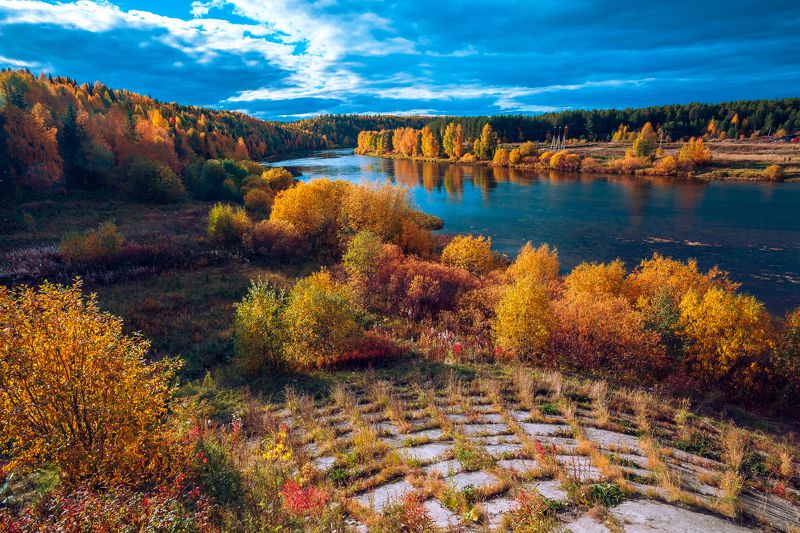пейзаж, река, север ***photo preview