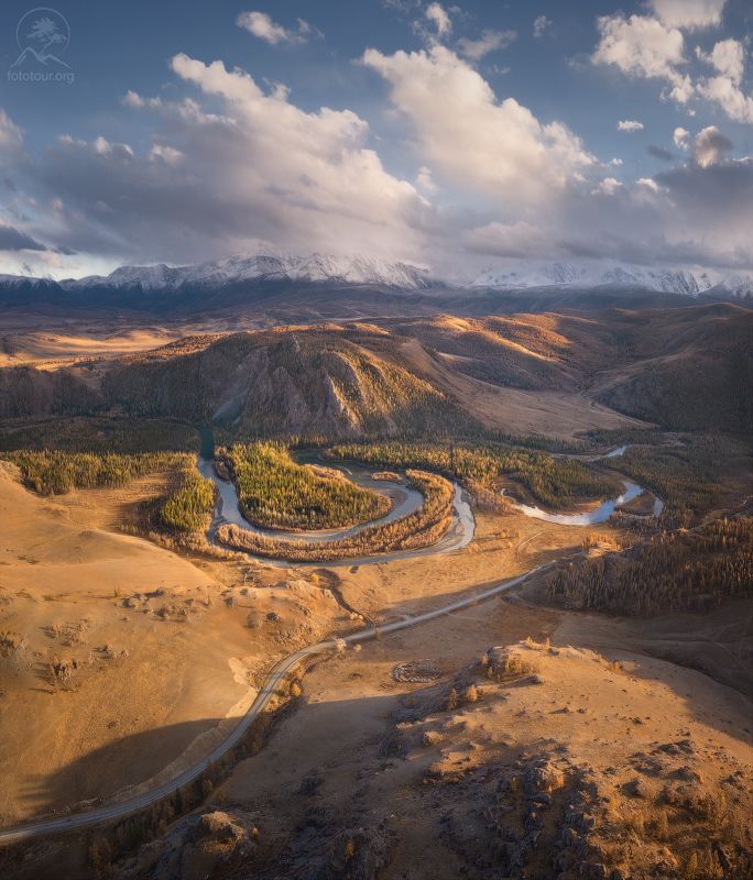 чуя, алтай, меандры, горный алтай, фототур на алтай, северо-чуйский хребет Над Чуейphoto preview