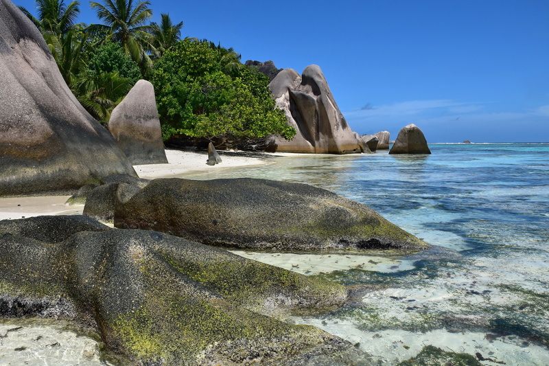 пейзаж, природа, путешествие Anse Source D\'Argentphoto preview