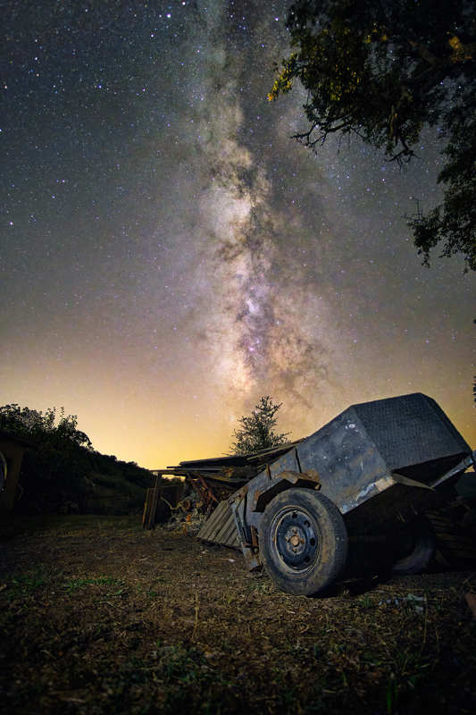 milkyway stars night carro at nightphoto preview