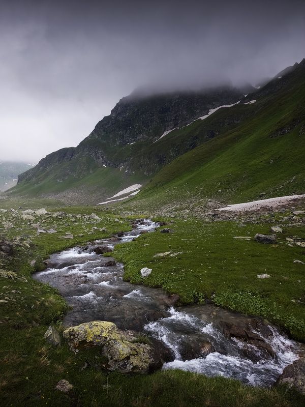 кавказ, горы, загеданские озера, загедан, лето, кчр, пейзаж, природа, кавказские горы, загеданка, шхуанта Суровое обличие Кавказаphoto preview