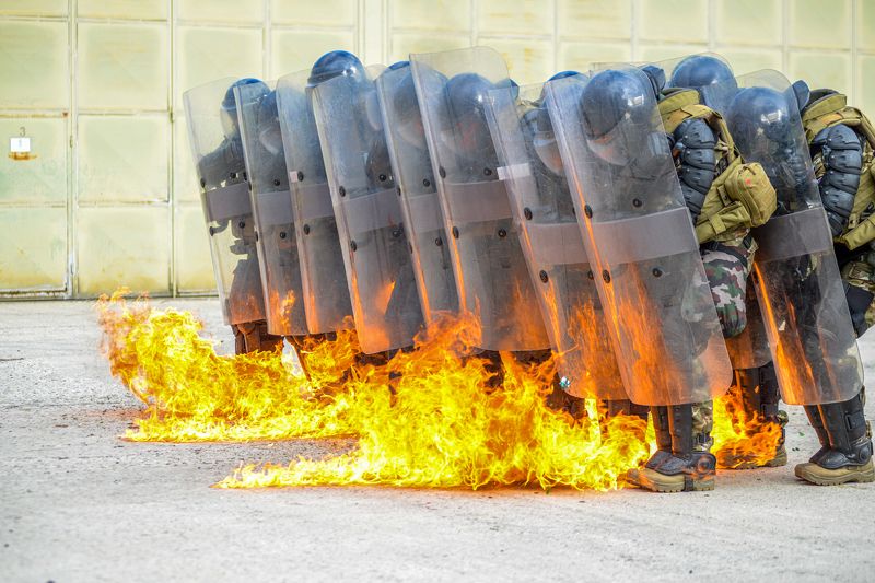 fire, military, line, work Line of dutyphoto preview