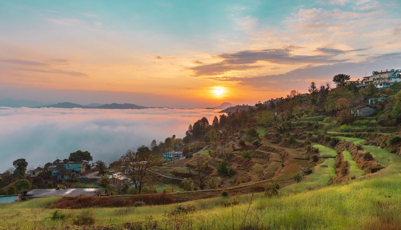 #village #villagelife #morning #sunrise #goldenhour #fields #india #uttarakhand #himalaya Fresh Morningphoto preview