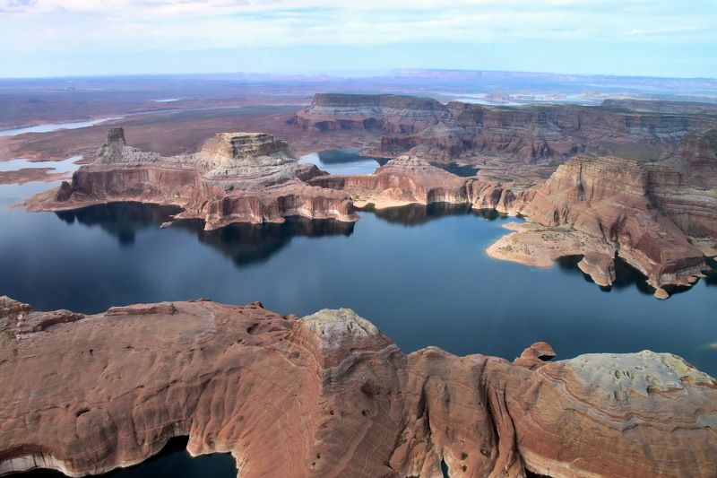 пейзаж, панорама, природа, путешествие, озеро, каньон Красоты Аризоныphoto preview