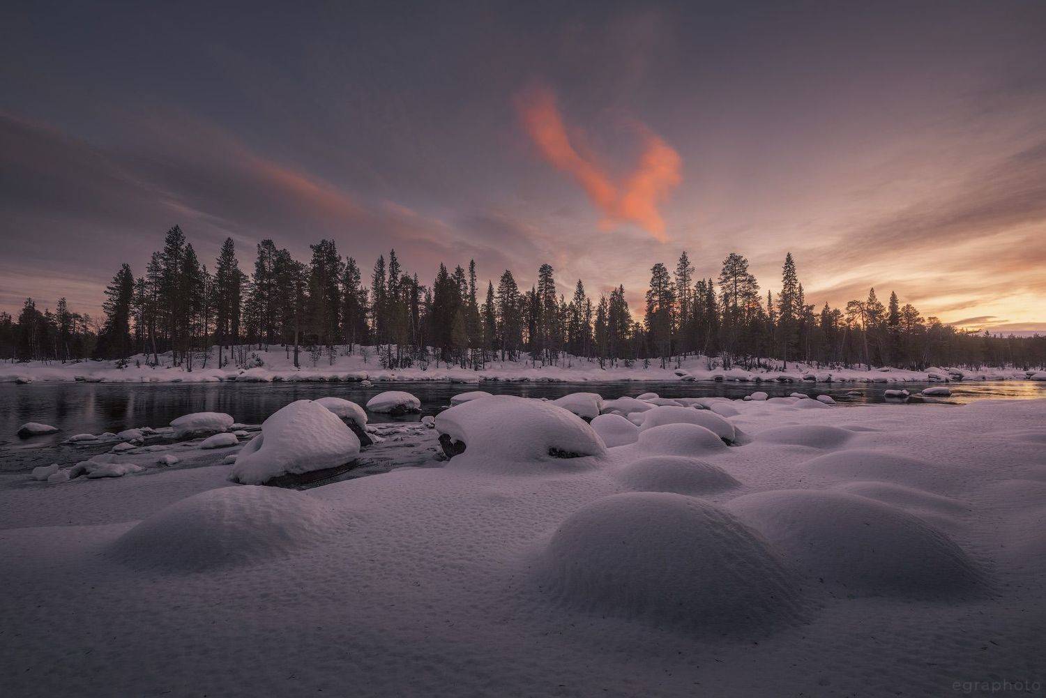 Феникс над Колвицей. Автор: Рябенький Александр россия, кольский полуостров, мурманская область, колвица, Рябенький Александр