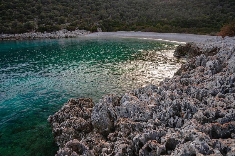 Демре, Турция, Пляж, море, пейзаж, река, закат, demre, turkey,, путешествия, туризм, ликийская тропа Çağıllı Plajıphoto preview