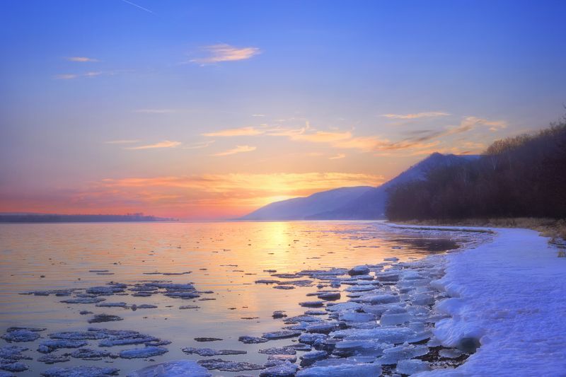 Весной на реке.photo preview