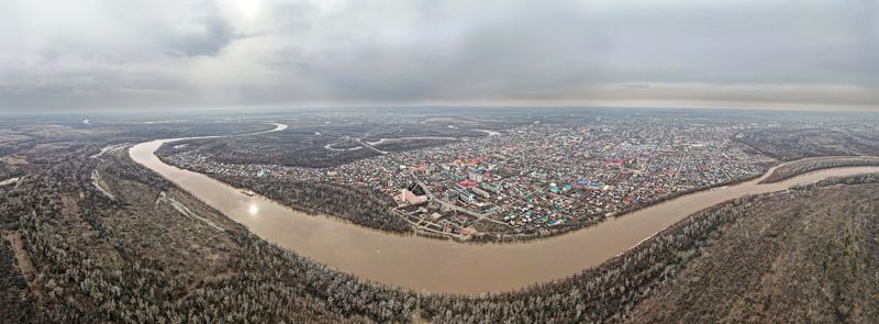 Мутное небо в мутной водеphoto preview