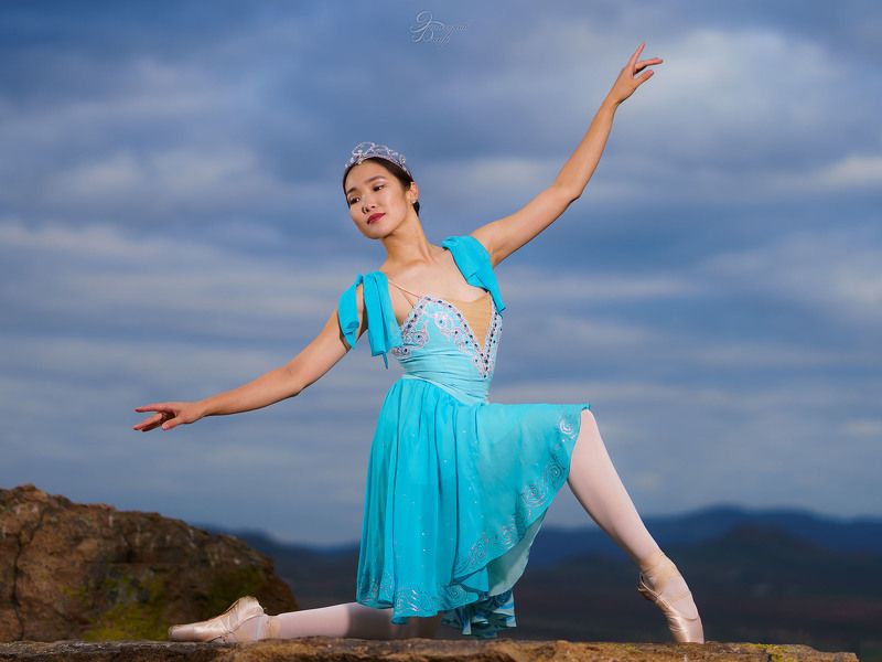 балет балерина портрет женский Красавица Ангараphoto preview