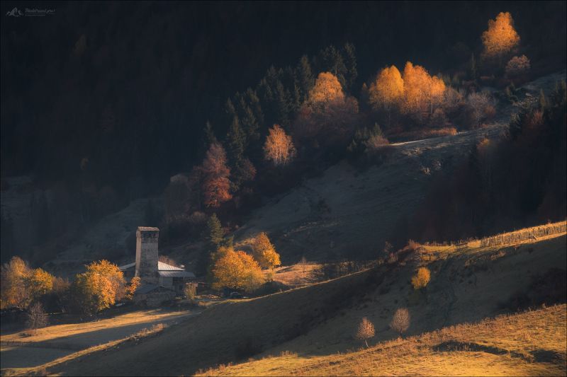 грузия, сванетия, местия, местиа, фототур в грузию Осень в Сванетииphoto preview