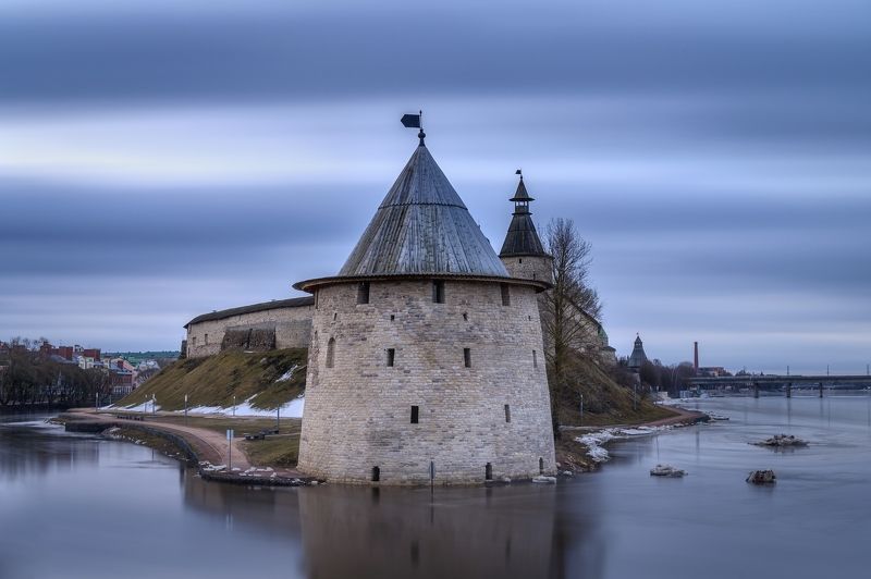 псков, пейзаж, Весна...photo preview