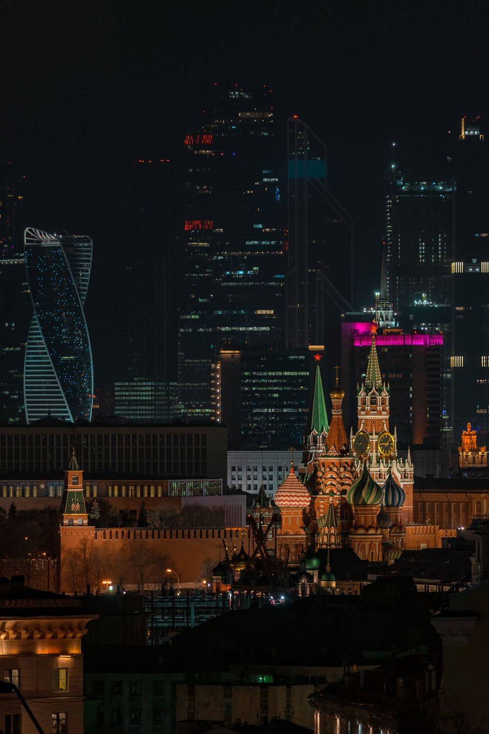 Ночная Москва. Автор: Tsybenko Kirill москва moscow , Tsybenko Kirill