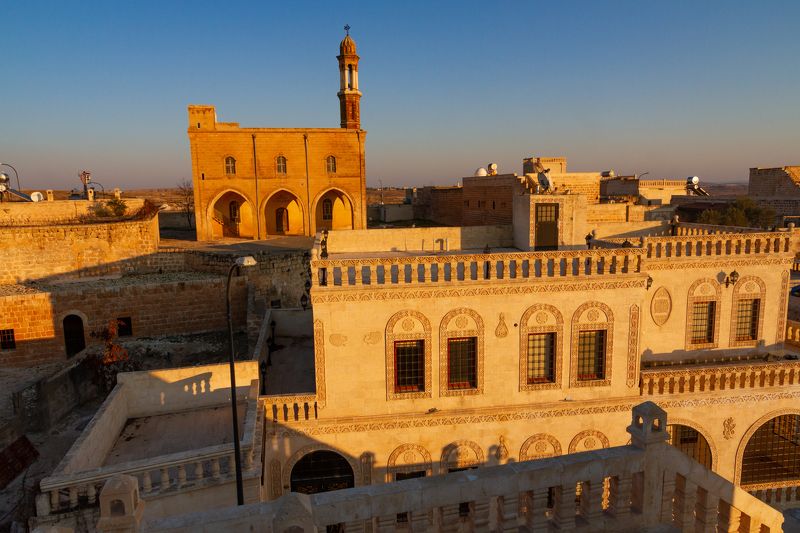 закат, северная месопотамия, шёлковый путь, мидьят, город, архитектура, туризм, достопримечательности, путешествия, восток, турция, история, древний мир, цивилизация, фотография, пейзаж, город, ruexpedition Древний Мидьятphoto preview