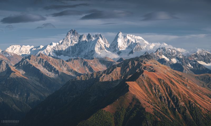 горы, архыз, карачаево-черкесия, кавказ, осень Виды Архызаphoto preview