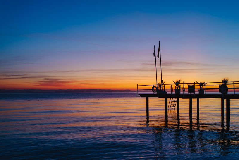 пейзаж, путешествия, море, турция, анталья, небо, рассвет Турецкий рассветphoto preview