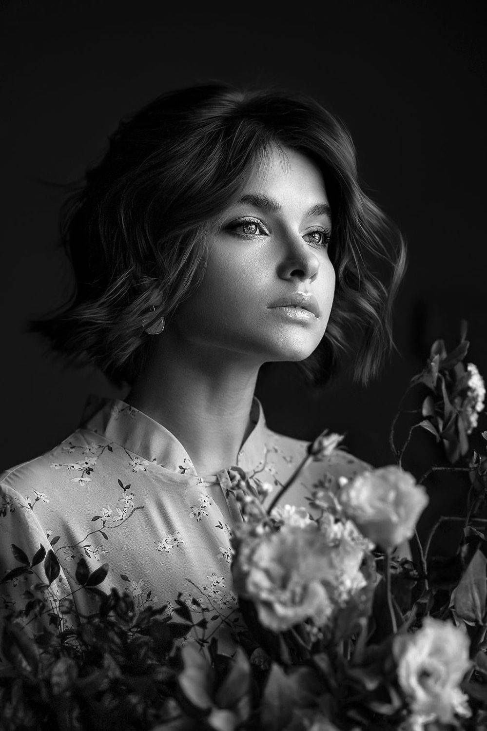 женскийпортрет ожидание девушка, Соловьёва Елена