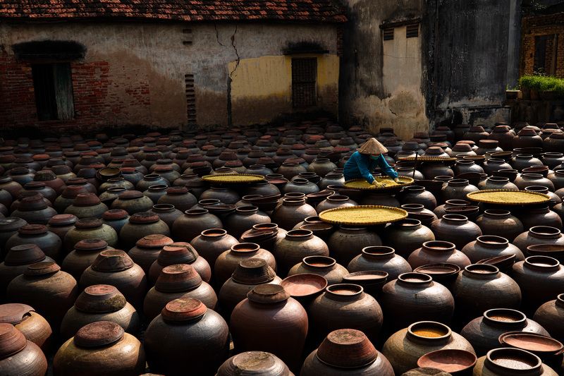 Making Vietnamese Traditional Soy Saucephoto preview