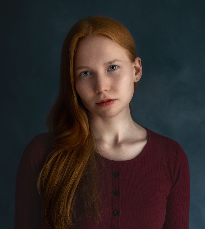 портрет, девушка, шатенка, чазов photo preview