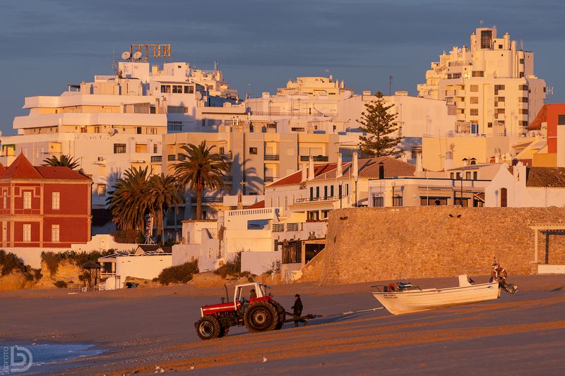 рассвет, океан, португалия, portugal Контрасты Армасана фото превью