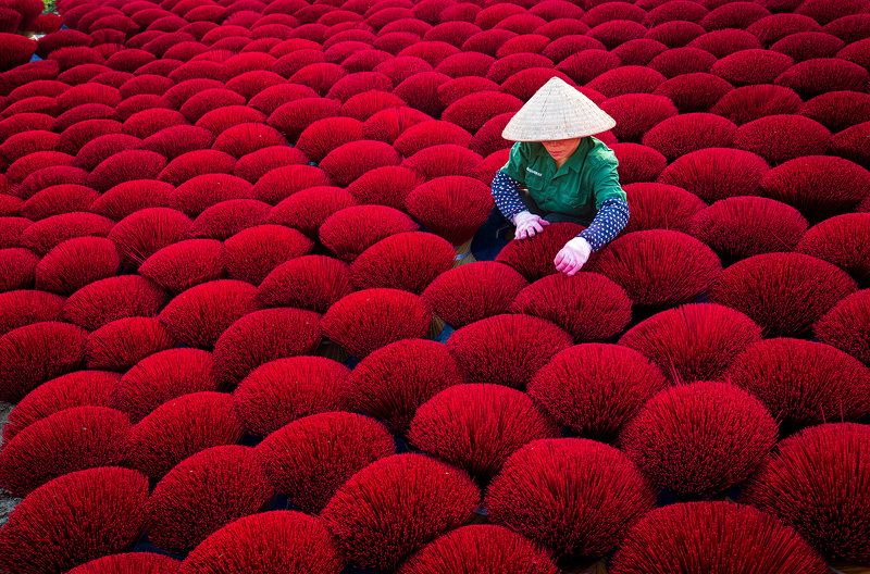 Drying Incense Bamboo-Stickphoto preview